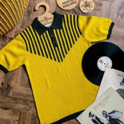 Firebird Mod Waffle Stripe Polo -Classic Gents Fit Sales IMG 8814 91699.1661262974 1