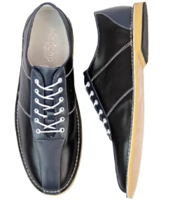 All Up Retro Mod Bowling Shoes N/B -Classic Gents Fit Sales Madcap England All Up Shoes Black3 64920.1661273799 4