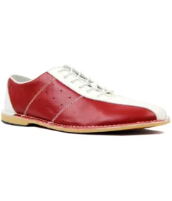 The Dude Mod Suede Bowling Shoes N -Classic Gents Fit Sales Madcap England All Up Shoes Red 79975.1661273786 8