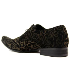 Jag Retro Sixties Mod Mens Paisley Winklepickers B -Classic Gents Fit Sales Madcap England Jag Winklepickers Black2 36558.1661339019 1