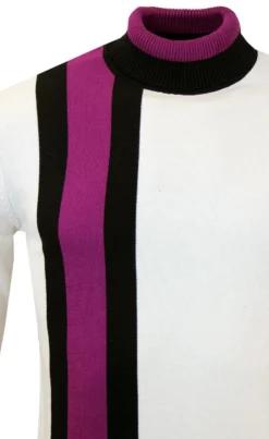 Lewis Mod Roll Neck Racing Jumper -Classic Gents Fit Sales Madcap England Lewis Jumper2 78758.1661338731 1