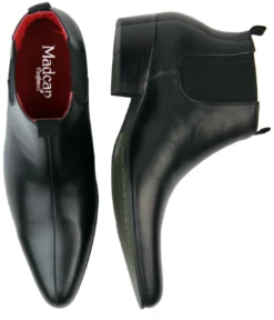 Lightfoot Mod Chelsea Boots (BL) -Classic Gents Fit Sales Madcap England Lightfoot Leather Black3 47355.1661338166 1