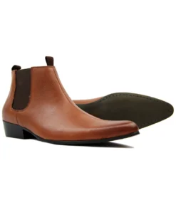 Lightfoot Mod Chelsea Boots (Br) -Classic Gents Fit Sales Madcap England Lightfoot Leather Tan4 88401.1661338197