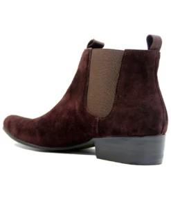 Lightfoot Mod Chelsea Boots (Br) -Classic Gents Fit Sales Madcap England Lightfoot Suede Brown6 26442.1661338180