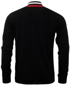 Otis 60s Mod Funnel Neck Cardigan B