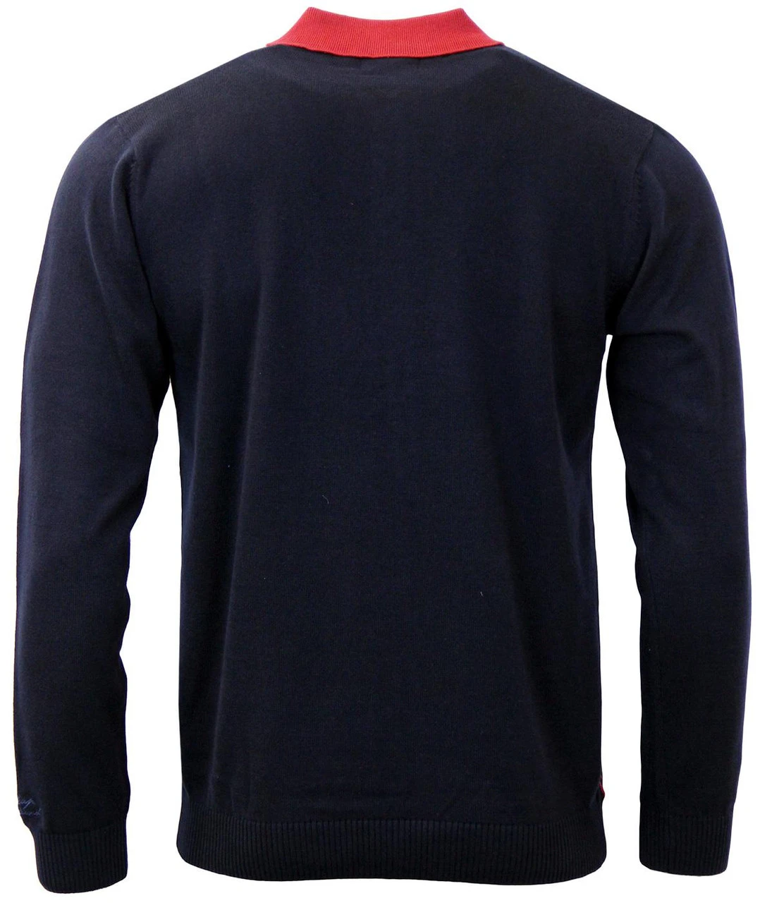 Pinstripe Marriott Polo Cardigan N 6 Pinstripe Marriott Polo Cardigan N - Image 6