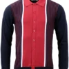 Pinstripe Marriott Polo Cardigan N