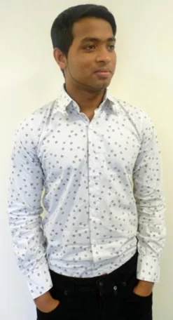 'Byron' MADCAP Retro Mod Tab Collar Floral Shirt -Classic Gents Fit Sales Madcap England Retro Mod Tab Collar4 87422.1666958091