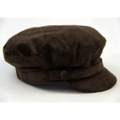Beatle Retro Cord Lennon Hat (Bl) -Classic Gents Fit Sales beatle hat brown 02 07365.1661273813 4