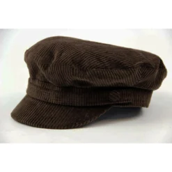 Beatle Retro Cord Lennon Hat (Bl) -Classic Gents Fit Sales beatle hat brown 03 72401.1661273814 4