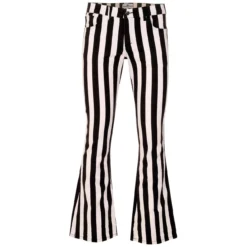 Holy Roller Retro Stripe Flares B/G -Classic Gents Fit Sales holy roller black white 01 63831.1661261462
