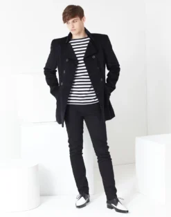 King Bee Mod Atom Neck Stripe Tee -Classic Gents Fit Sales kingbee incrowd jeans jam2 02262.1661269133