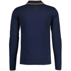 Junot Mod Waffle Stripe Knit Polo F -Classic Gents Fit Sales maadcap england junot popcorn waffle polo navy 4 94933.1668164094 2