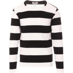 Ally Pally Mod Straight Neck LS Tee -Classic Gents Fit Sales madcap ally pally black white 01 93755.1661269990