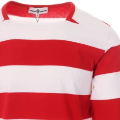 Ally Pally Mod Straight Neck LS Tee -Classic Gents Fit Sales madcap ally pally red white 03 21090.1661261349