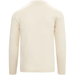 Amadeus Abstract Stripe Knit Jumper -Classic Gents Fit Sales madcap crew stripes jumper birch back3 22871.1661265644