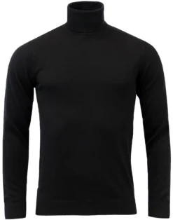Newman 1960s Mod Roll Neck Jumper