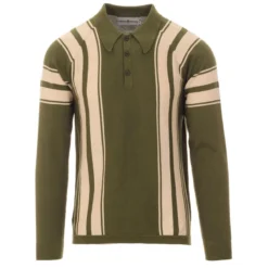 Acid Test Mod LS Big Collar Polo -Classic Gents Fit Sales madcap england acid test polo top cypress green 3 33217.1661261922 2