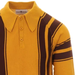 Acid Test Mod LS Big Collar Polo -Classic Gents Fit Sales madcap england acid test polo top haarvest gold 2 15788.1661261937 2