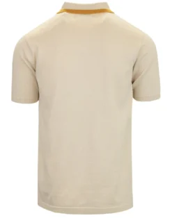 Setting Sun Mod Aztec Knit Polo Top