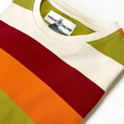 Beatcomber Retro Surf Stripe T-shirt In McCartneys Tie -Classic Gents Fit Sales madcap england beatcomber mccartneys tie tee mc515 4 73061.1693991857