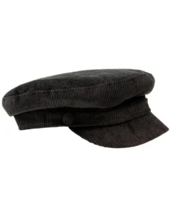 Beatle Retro Cord Lennon Hat (Bu) -Classic Gents Fit Sales madcap england black cord beatle hat 3 20942.1661338483 3