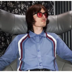 Blast Mod Stripe Polo Cardigan (F) -Classic Gents Fit Sales madcap england blast polo blue1 92689.1661265811 1