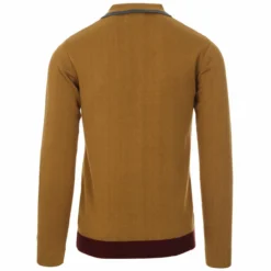 Blast Mod Stripe Polo Cardigan (FL) -Classic Gents Fit Sales madcap england blast polo cardigan fall leaf 1 59090.1661264806
