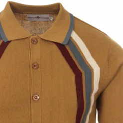 Blast Mod Stripe Polo Cardigan (FL) -Classic Gents Fit Sales madcap england blast polo cardigan fall leaf 3 71646.1661264807