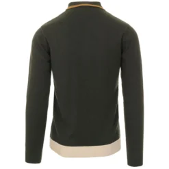 Blast Mod Stripe Polo Cardigan (F) -Classic Gents Fit Sales madcap england blast polo cardigan rosin 1 78060.1661264791 1