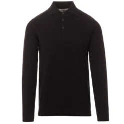 Brando 1960s Mod Knitted Polo (WS) -Classic Gents Fit Sales madcap england brando knitted polo black 3 98866.1661262460