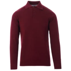 Brando 1960s Mod Knitted Polo (Z) -Classic Gents Fit Sales madcap england brando knitted polo zinfandel 3 83149.1661262211 5