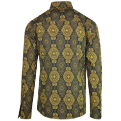 Capo Navy 60s Spear Collar Shirt