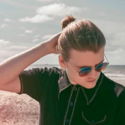 Crawdaddy Micro Dash Knit Polo B -Classic Gents Fit Sales madcap england crawdaddy black3 65540.1661274028 5