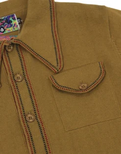 Crawdaddy Micro Dash LS Polo (SG) -Classic Gents Fit Sales madcap england crawdaddy long sleeve 2 42104.1661270539 2