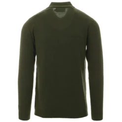 Crawdaddy Micro Dash LS Polo (Navy) -Classic Gents Fit Sales madcap england crawdaddy long sleeve polo rosin 1 19382.1661262403 1