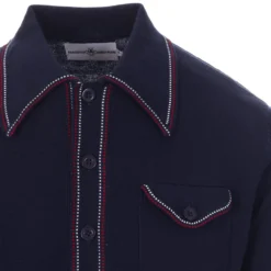 Crawdaddy Mod Micro Dash LS Polo Z 28 Crawdaddy Mod Micro Dash LS Polo Z -Classic Gents Fit Sales madcap england crawdaddy ls polo cardigan navy 6 53537.1661262416 4