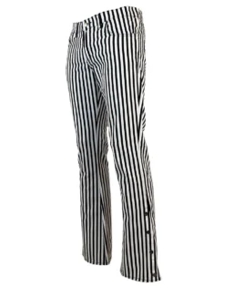 'Duke' - Retro 60s/70s Striped Flares By MADCAP BW -Classic Gents Fit Sales madcap england duke flares blackwhite2 69147.1666957880