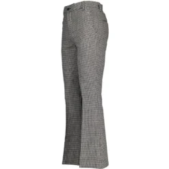 Dylan Retro Brushed Dogtooth Flares -Classic Gents Fit Sales madcap england dylan dogtooth flared trousers 4 78631.1682089223