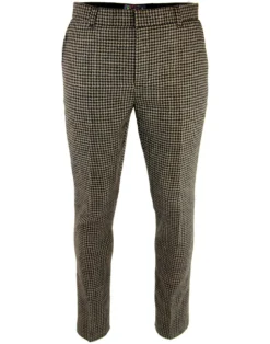 Dylan 1960s Mod Dogtooth Trousers