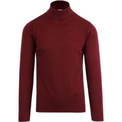 Eastwood Mod Turtleneck Jumper (CS) -Classic Gents Fit Sales madcap england eastwood turtleneck zinfandel 5 96582.1661267055 1