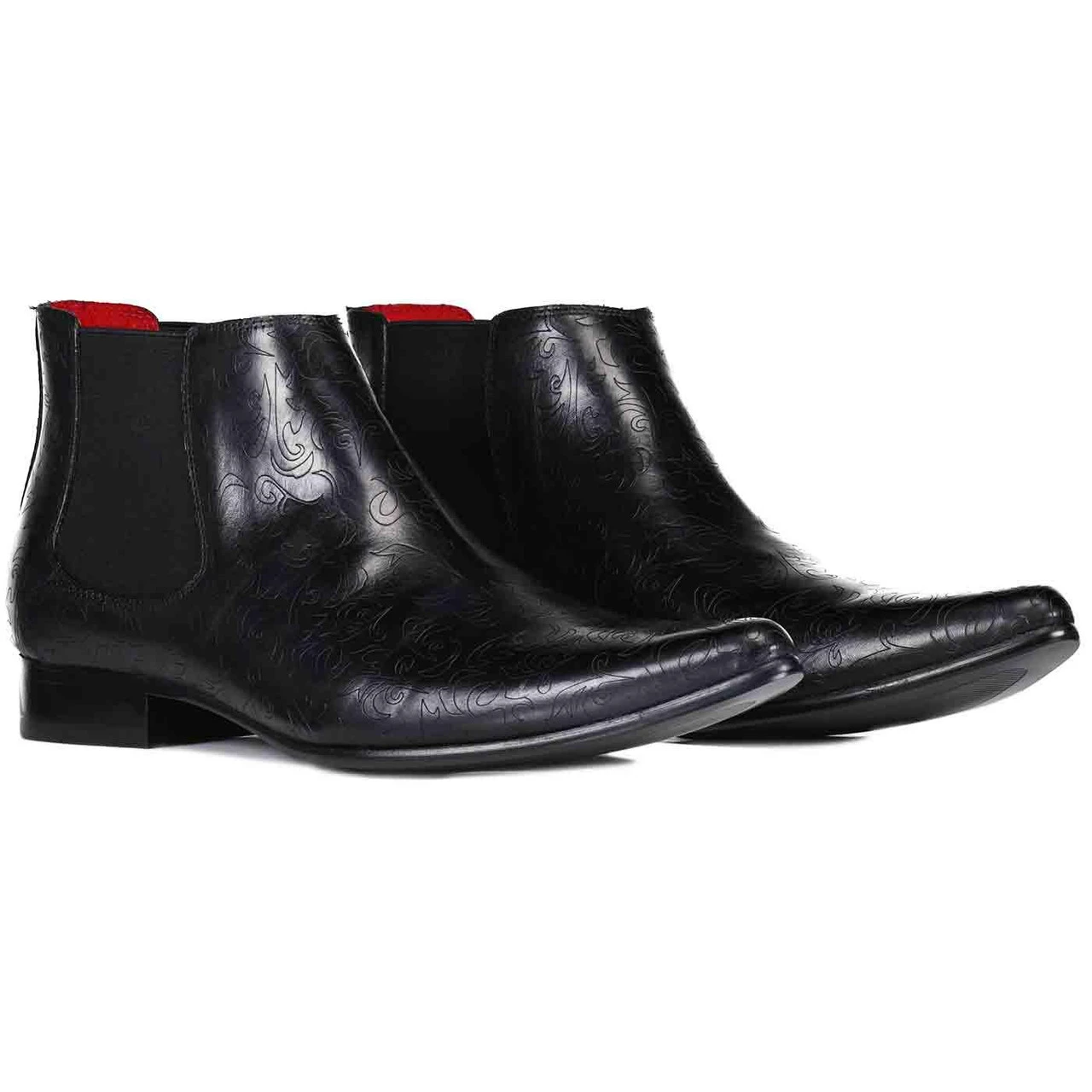 Gauntlet Mod Paisley Chelsea Boots 3 Gauntlet Mod Paisley Chelsea Boots - Image 3