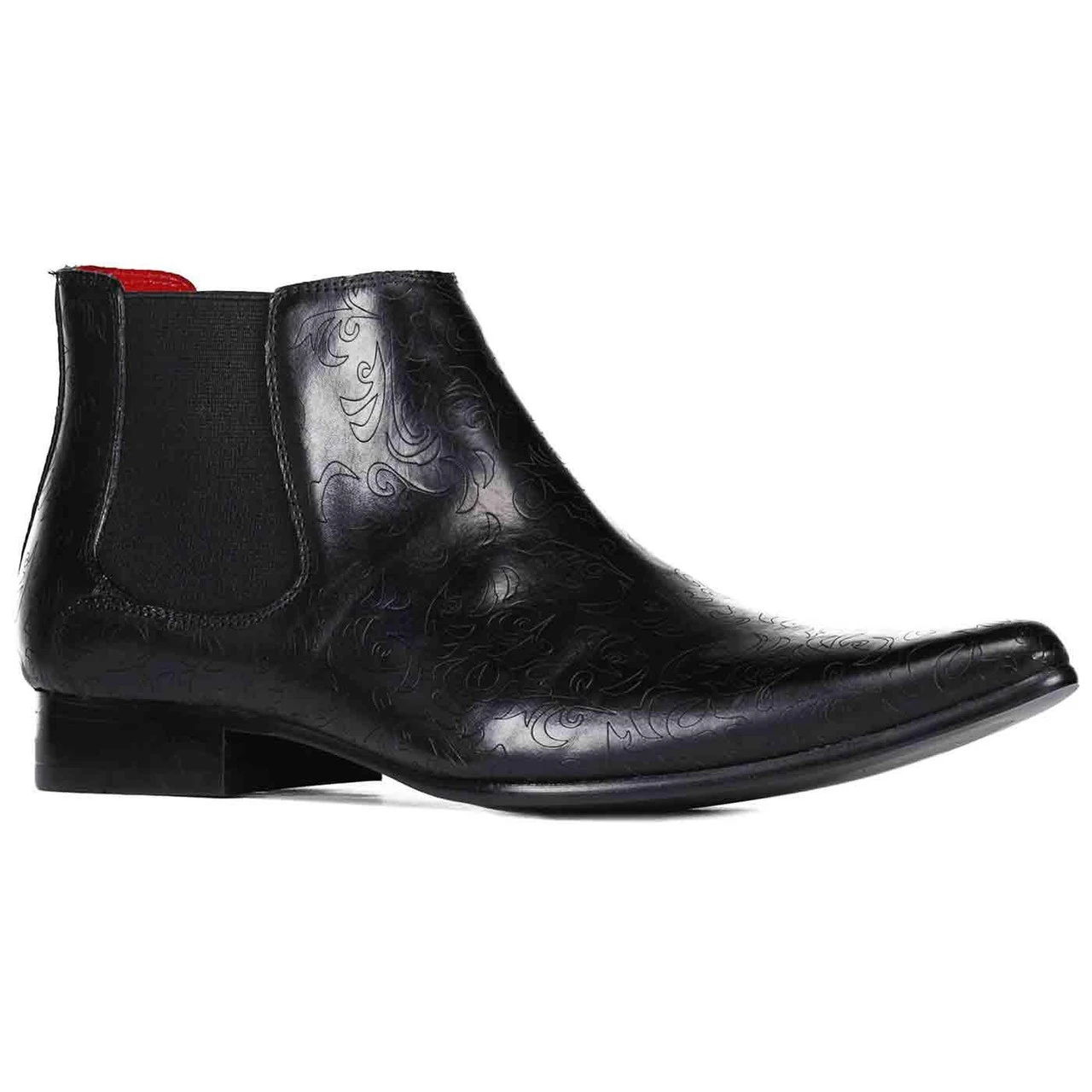 Gauntlet Mod Paisley Chelsea Boots 7 Gauntlet Mod Paisley Chelsea Boots - Image 7