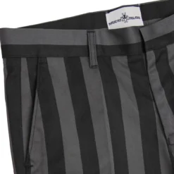 Inferno Tailored Bellbottoms (B/G) 5 Inferno Tailored Bellbottoms (B/G) -Classic Gents Fit Sales madcap england inferno slim stripe trousers black grey 3 29819.1661266217