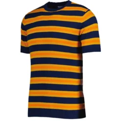 Kingsnake Mod Stripe Knit Tee B -Classic Gents Fit Sales madcap england kingsnake stripe knit tee navy 2 20071.1668164235 1