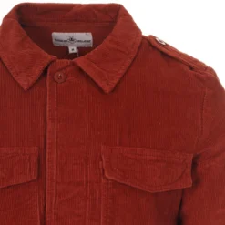 Lennon Mod Cord Shirt Jacket COCOA -Classic Gents Fit Sales madcap england lennon cord military jacket rust 2 36312.1661262635 1