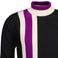 Lewis Mod Roll Neck Racing Jumper -Classic Gents Fit Sales madcap england lewis roll neck jumper black 3 98814.1661260340 1