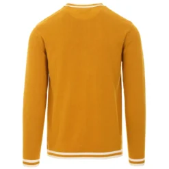 LS Moon Mod Tipped Knit Jumper (N) -Classic Gents Fit Sales madcap england ls moon jumper harvest gold 1 64848.1661262035