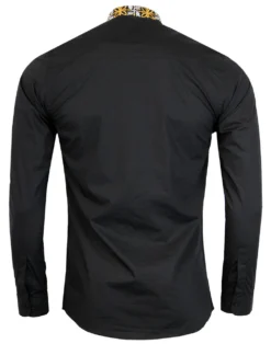 Avory 60s Mandarin Collar Shirt (N) -Classic Gents Fit Sales madcap england mandarin shirt black 4 42790.1661270605 2