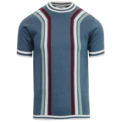 Modernista 70s Waffle Stripe Tee E -Classic Gents Fit Sales madcap england modernista stripe knit tee orion 3 18074.1661265768 4